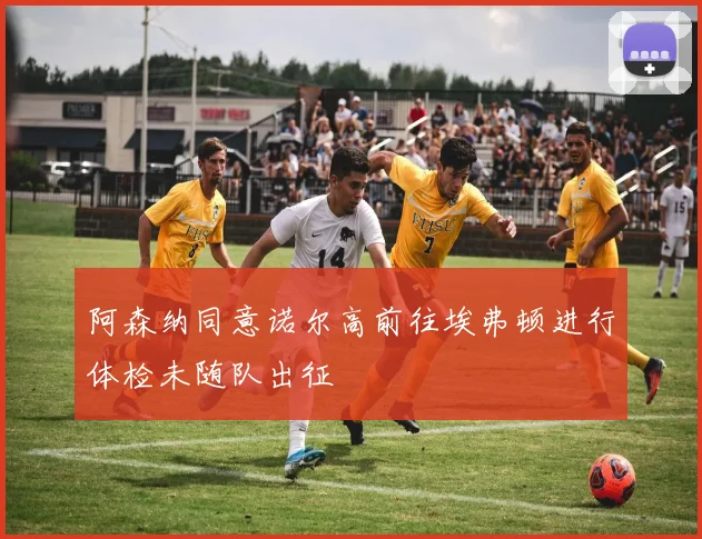 阿森纳同意诺尔高前往埃弗顿进行体检未随队出征